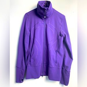 Lululemon Athletica Women’s Purple Zip Up Jacket Size 8